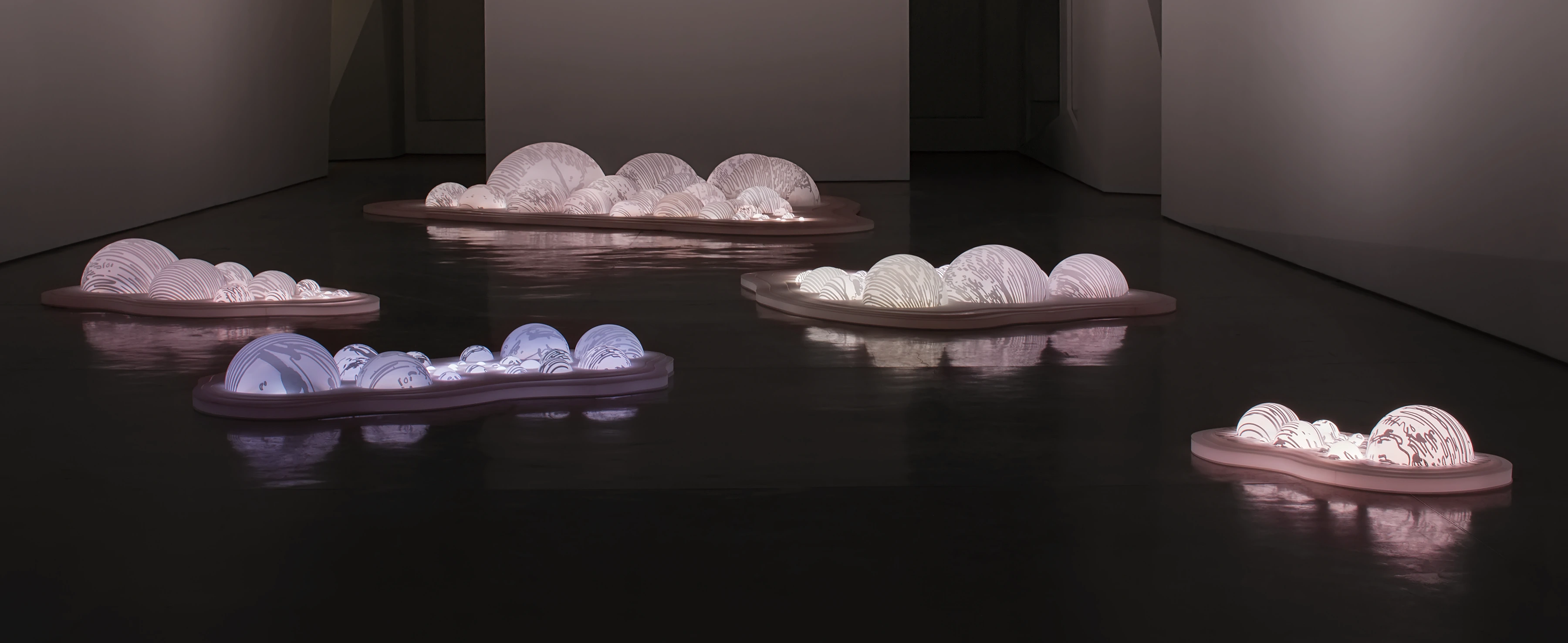 One of Grimanesa Amoros's light installations