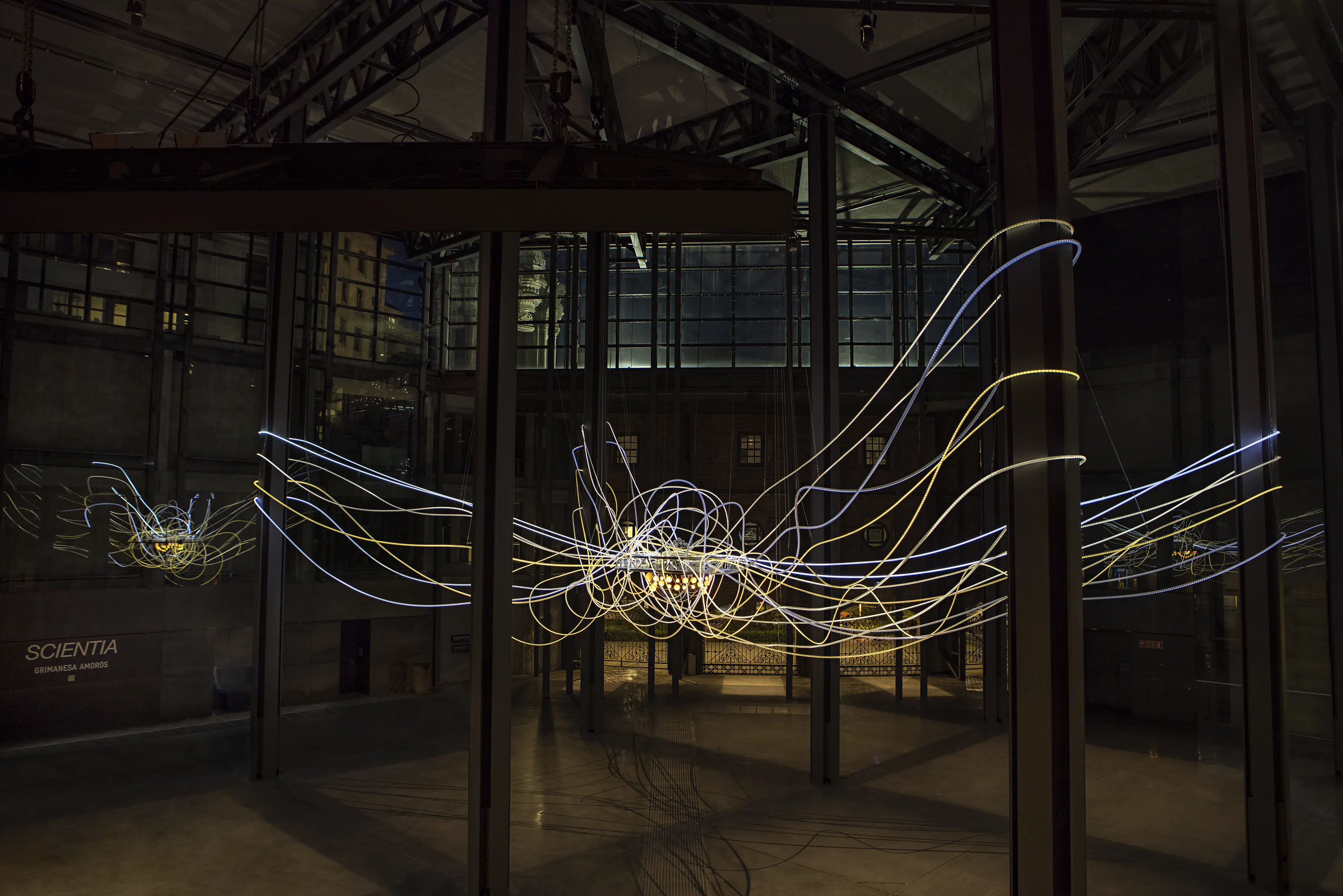 Grimanesa Amoros SCIENTIA light installation