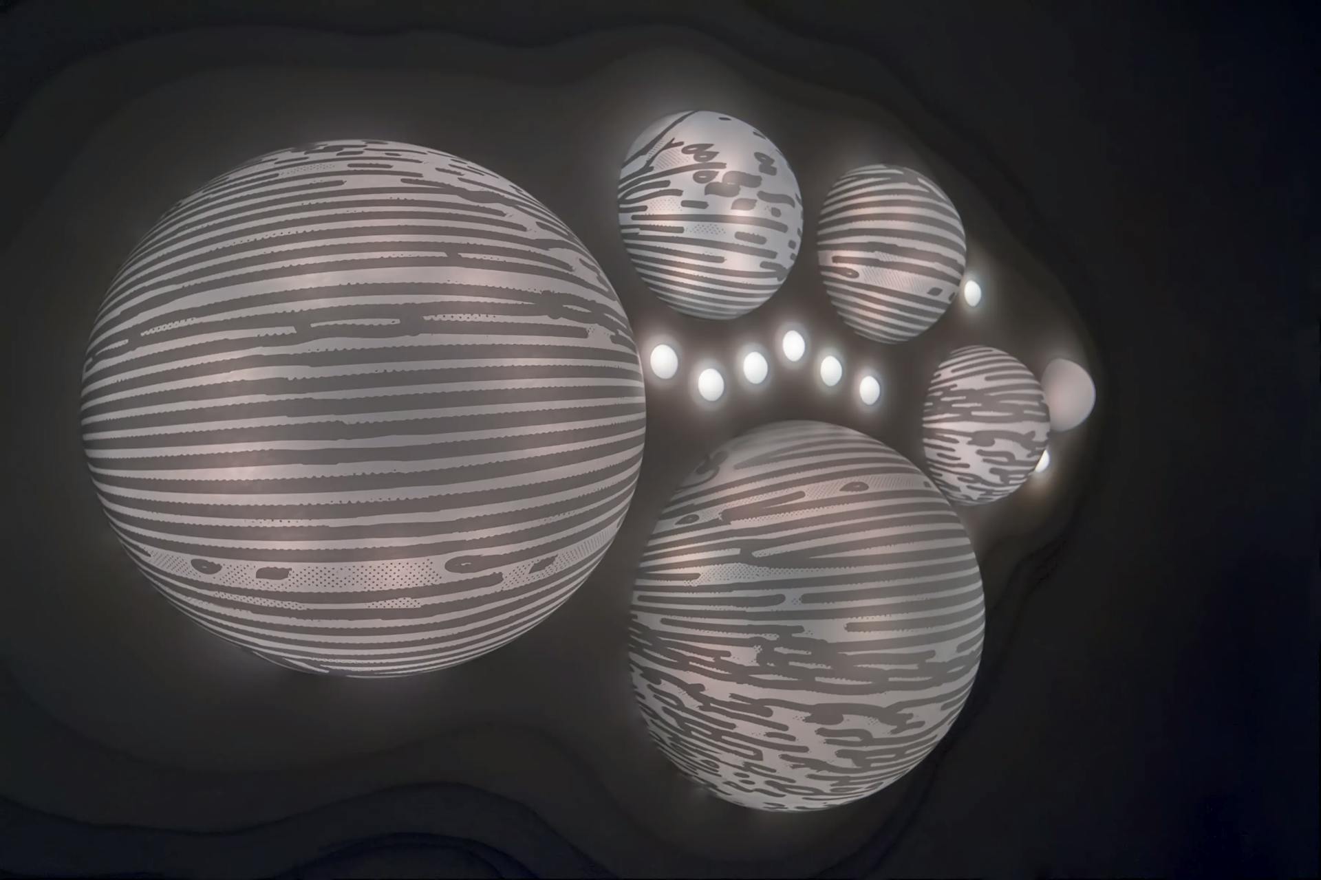 Grimanesa Amoros UROS light installation