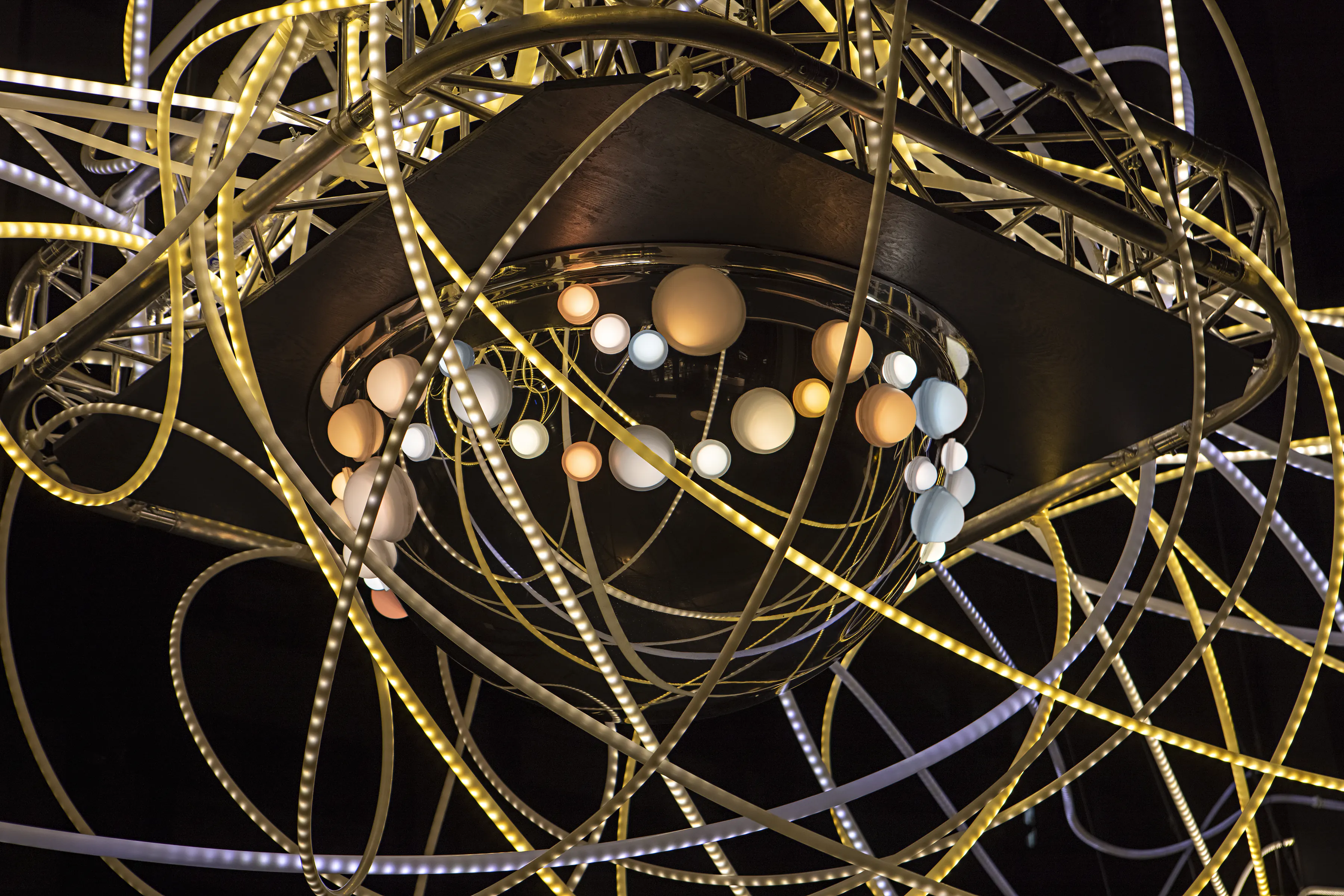 Grimanesa Amoros SCIENTIA light installation