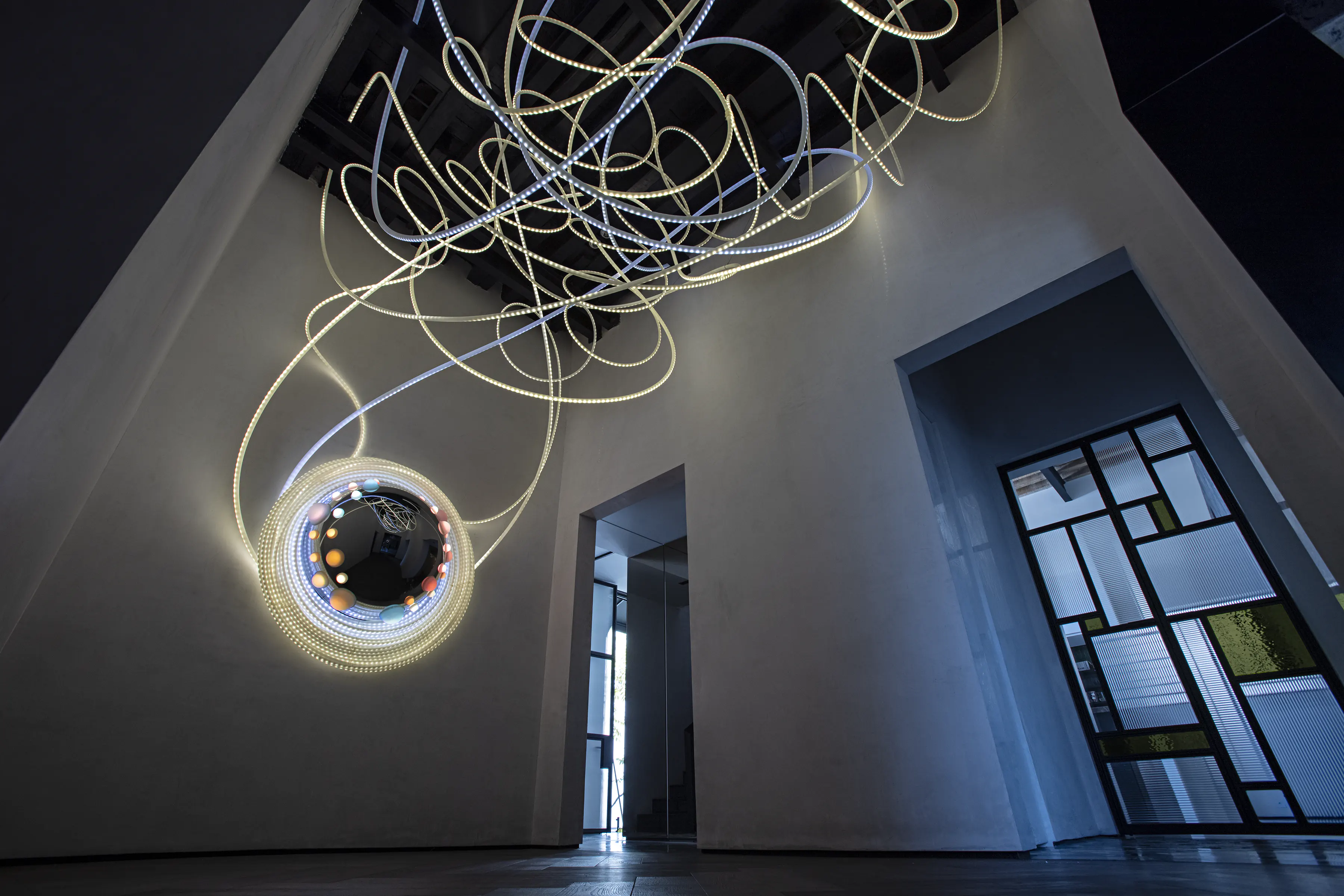Grimanesa Amoros SISTRUM light installation