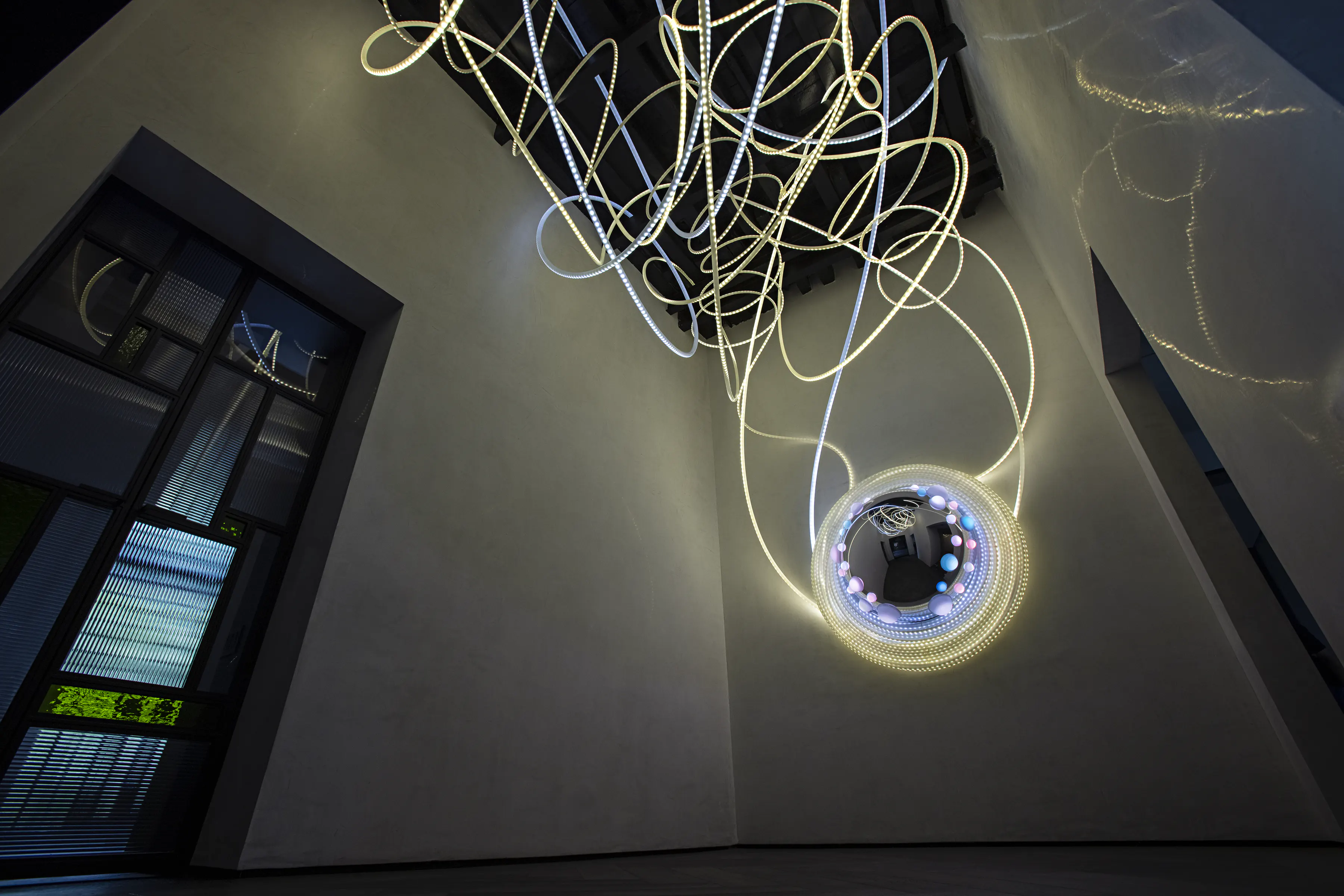 Grimanesa Amoros SISTRUM light installation